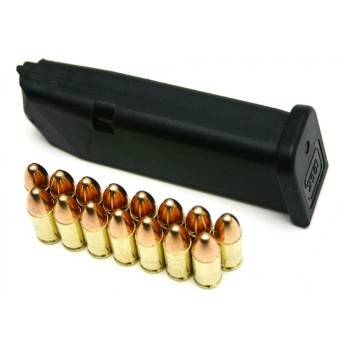Glock 19 ve Glock 19 C için  -9mm-15+1 Kapasiteli Şarjör